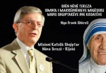 Frank Shkreli: Shën Nënë Tereza, simbol i marrëdhënieve miqësore midis shqiptarëve dhe kroatëve
