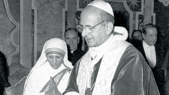 Papa Pali VI dhe Nena Tereze01