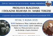 Më 3, 4 e 5 shtator 2025 – Treditëshi i Festës së Nënës Terezë në Vezhicen e Poshtme (Rijekë)